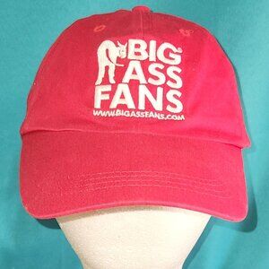 Red "Big A*s Fans" Stretchable Hat